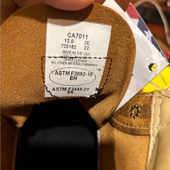 Carolina Moc Toe Work Boot - 12 wide - Picture 6 of 6